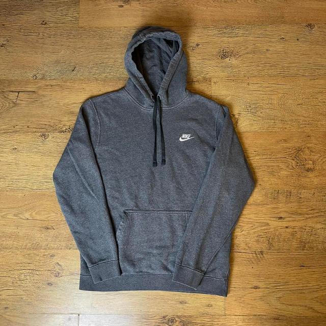 Nike Men's Hoodie - Grey - M on Productcaster.