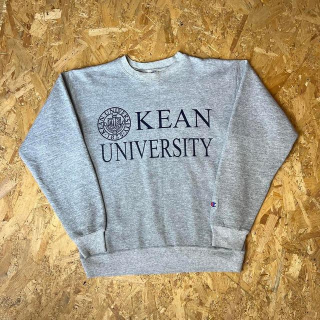 Champion Men's Sweatshirt - Grey - S on Productcaster.