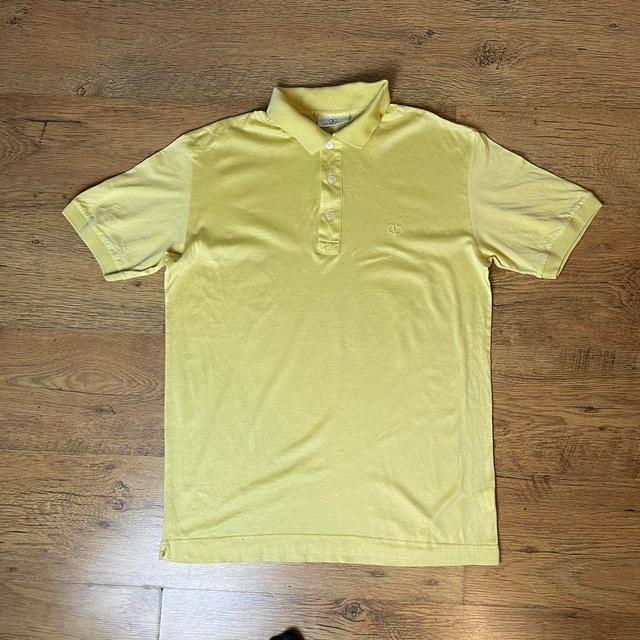 Valentino Men's Polo shirt - Yellow - M on Productcaster.