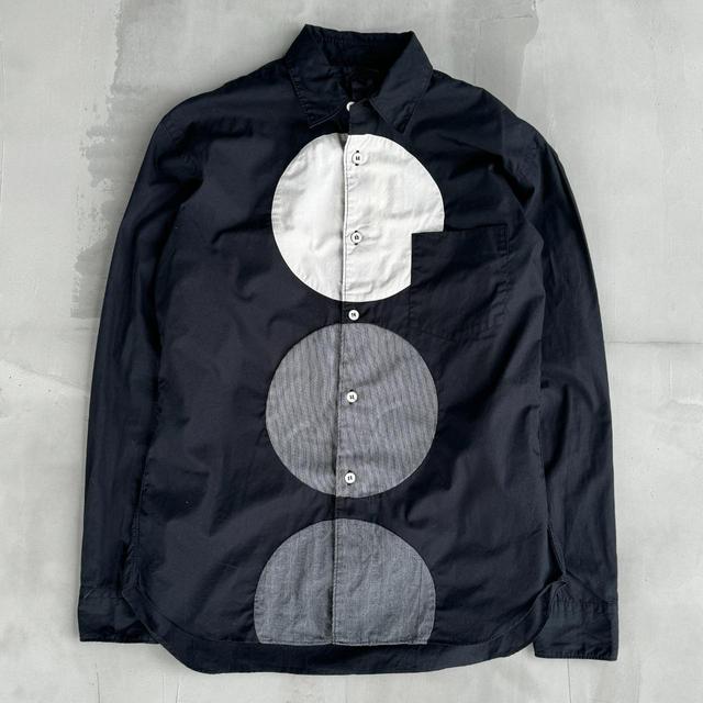 Comme des Garçons Men's Shirt - Black/White - XS on Productcaster.