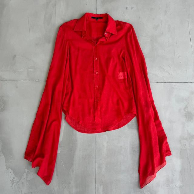 Gucci Women's Shirt - Red - M on Productcaster.