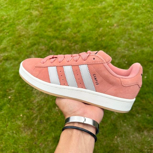 Adidas Women's Trainers - Pink/Grey - UK 7 on Productcaster.