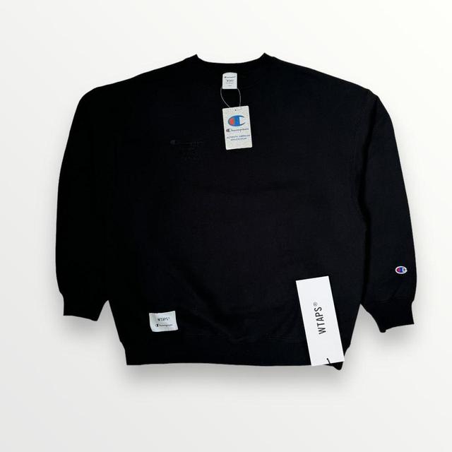 Wtaps Men's Sweatshirt - Black - L on Productcaster.