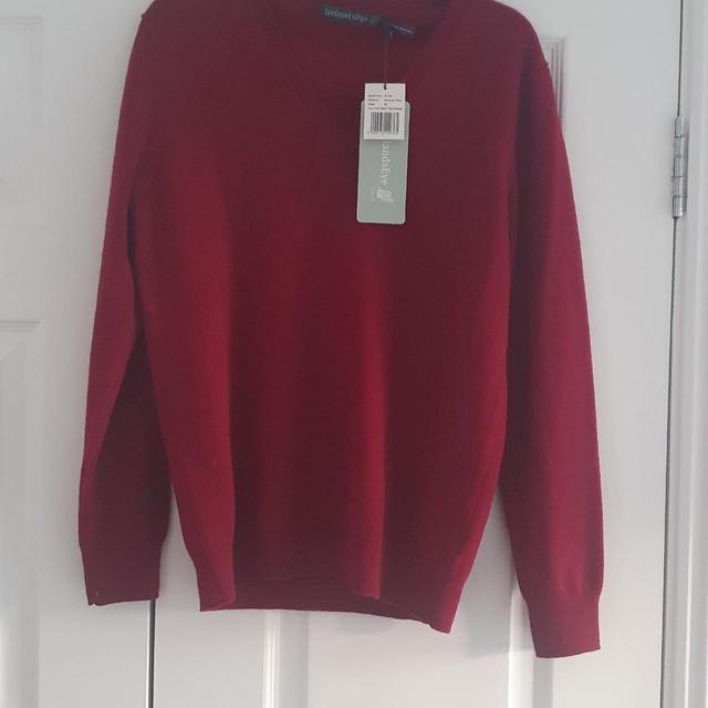 Wool & Co Men's Jumper - Red - M on Productcaster.