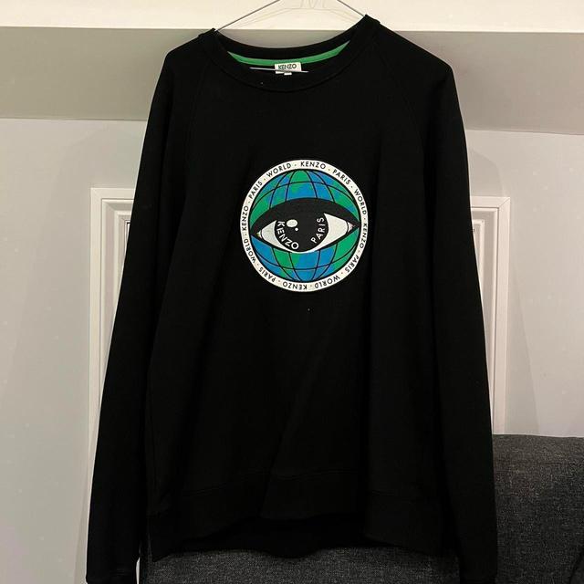 Kenzo Men's Sweatshirt - Black - M on Productcaster.