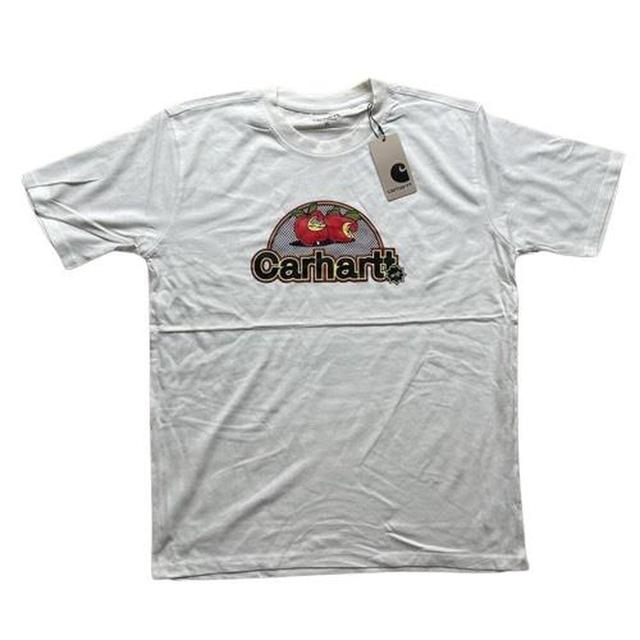 Carhartt WIP Men's T-shirt - White - XL on Productcaster.