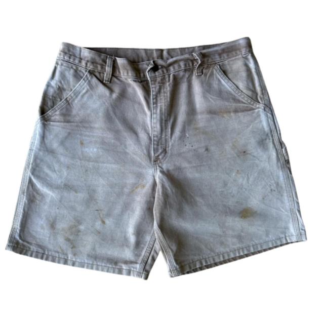 Carhartt Men's Shorts - Tan/Cream - 36" on Productcaster.