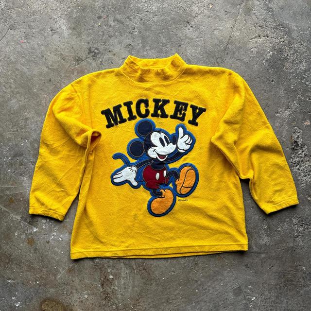 Disney Men's Jumper - Yellow - XL on Productcaster.