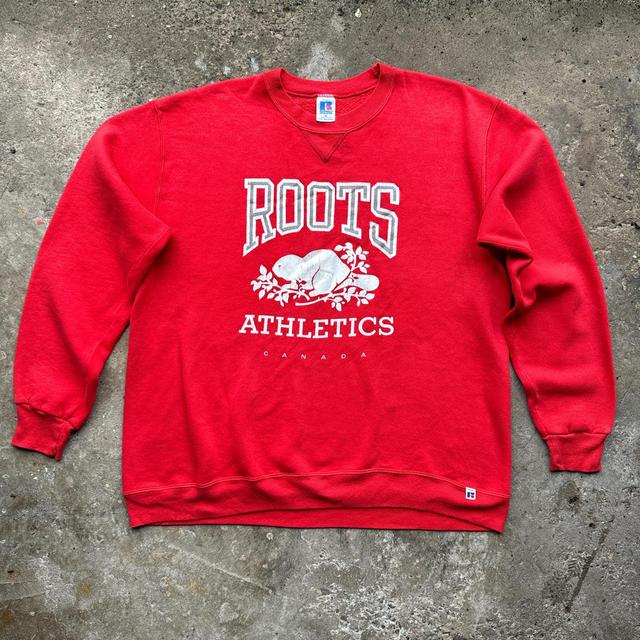 Russell Athletic Men's Sweatshirt - Red - XL on Productcaster.