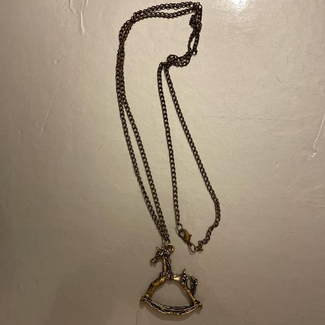 Vintage Women's Necklace - Gold on Productcaster.