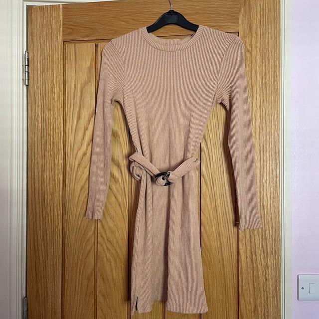 Topshop Women's Dress - Tan - 8 on Productcaster.