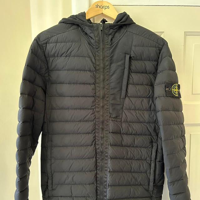 Stone Island Men's Puffer Jacket - Black - M on Productcaster.