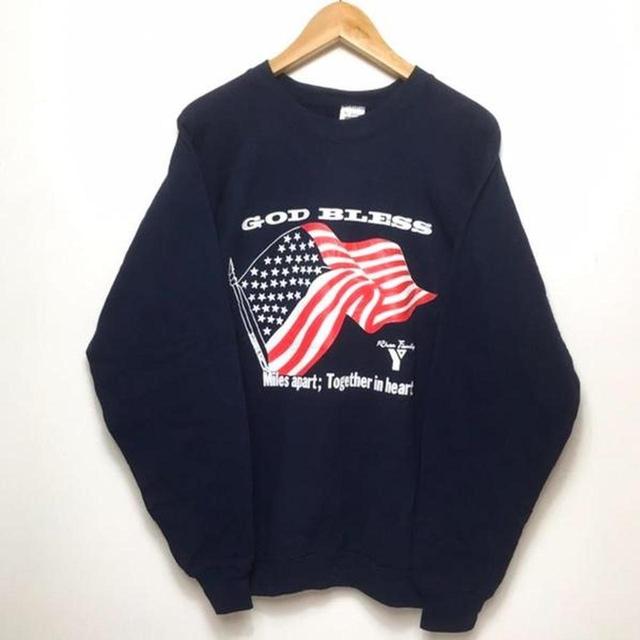 Champion Men's Sweatshirt - Navy/Blue - XL on Productcaster.