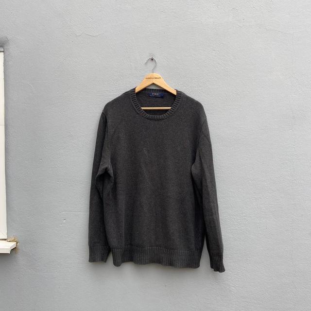 Ralph Lauren Men's Jumper - Grey - L on Productcaster.