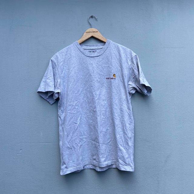 Carhartt Men's T-shirt - Grey - S on Productcaster.