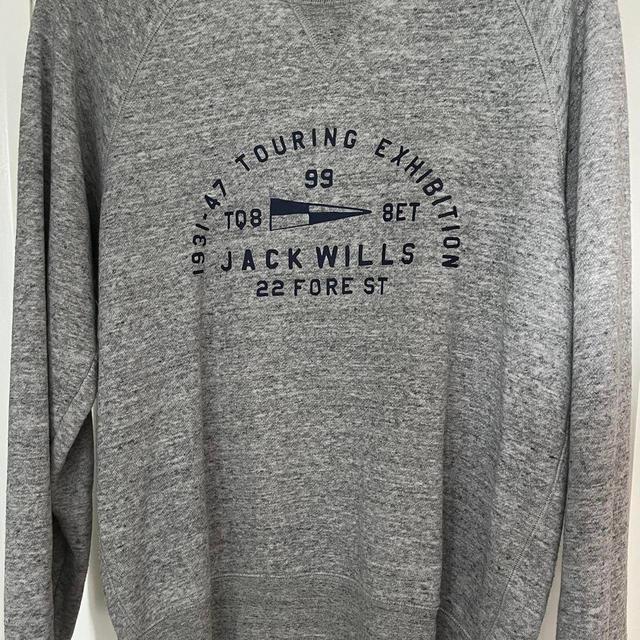 Jack Wills Women's Sweatshirt - Grey - M on Productcaster.