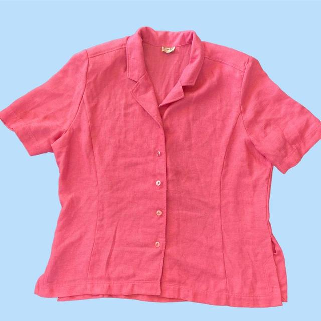 Women's Blouse - Pink - 12 on Productcaster.