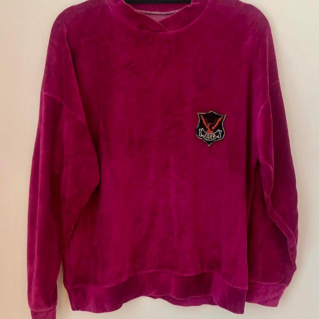 Women's Sweatshirt - Pink/Purple - M on Productcaster.