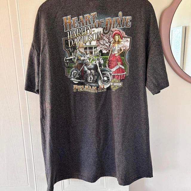 Harley Davidson Men's T-shirt - Grey - XL on Productcaster.