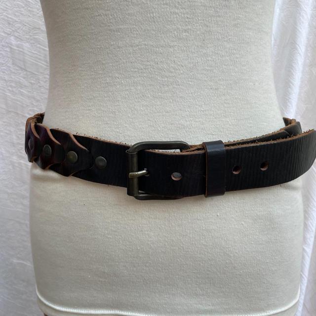 Vintage Women's Belt - Brown on Productcaster.