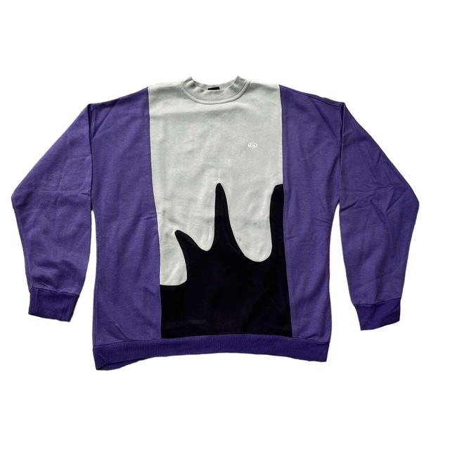 Quiksilver Men's Sweatshirt - Purple/Multi - M on Productcaster.