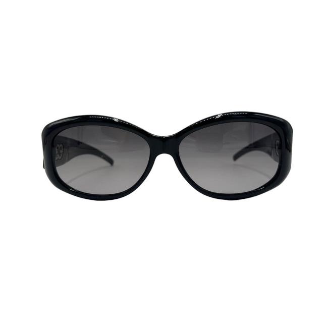 Escada Women's Round Sunglasses - Black on Productcaster.