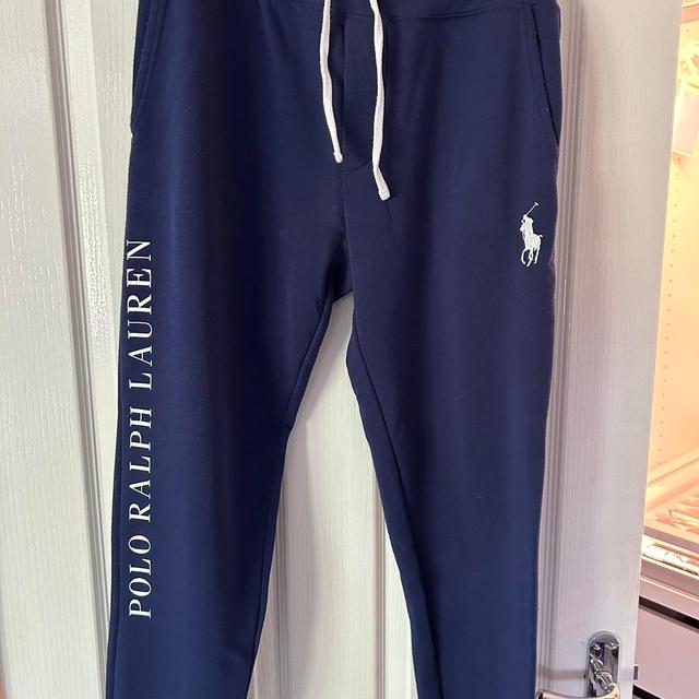 Ralph Lauren Men's Sweatpants - Navy - S on Productcaster.