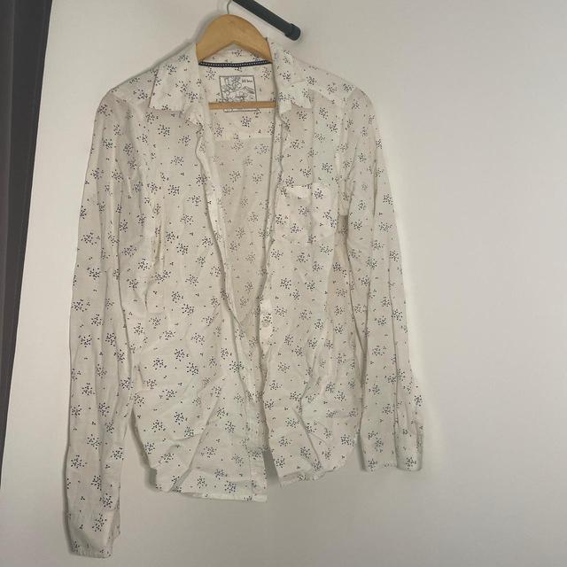 FatFace Women's Shirt - White/Multi - 14 on Productcaster.