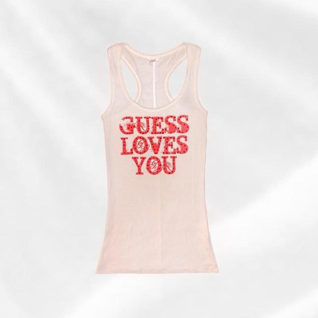 Guess Women's Vest - White - S on Productcaster.