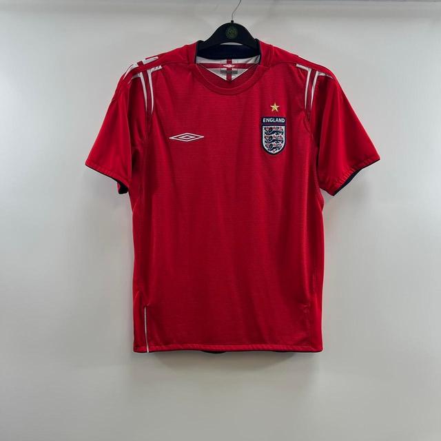 Umbro Men's T-shirt - Red - S on Productcaster.