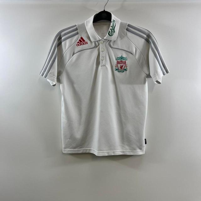 Adidas Men's Polo shirt - White - S on Productcaster.