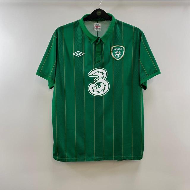 Umbro Men's T-shirt - Green - L on Productcaster.