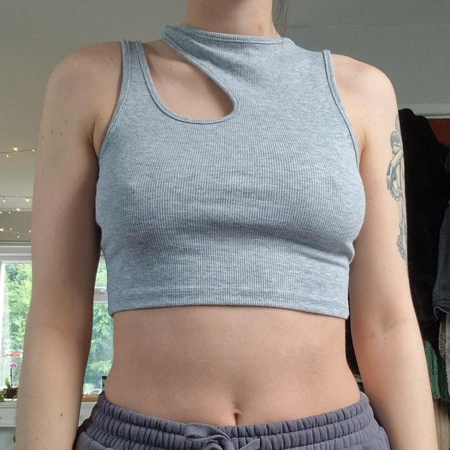 Women's Crop top - Grey - S on Productcaster.