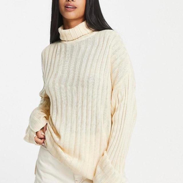 Threadbare Women's Jumper - Cream - 10 on Productcaster.