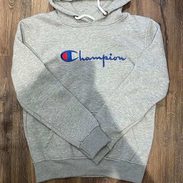 Champion Women's Hoodie - Grey - M on Productcaster.