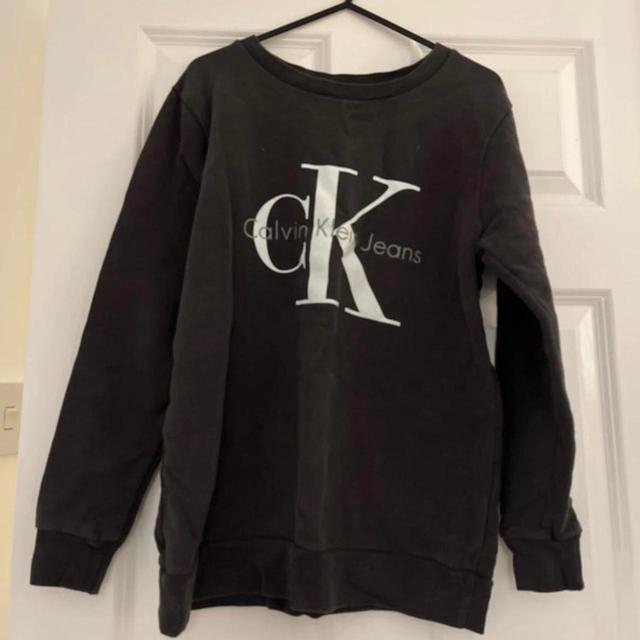 Calvin Klein Jeans Women's Jumper - Black - 6 on Productcaster.