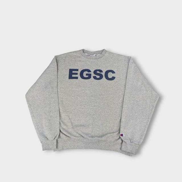 Champion Men's Sweatshirt - Grey - S on Productcaster.