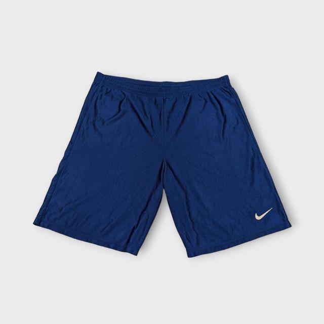 Nike Men's Shorts - White/Navy - 38" on Productcaster.