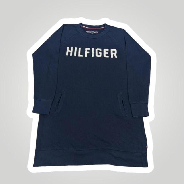 Tommy Hilfiger Women's Sweatshirt - Navy - S on Productcaster.