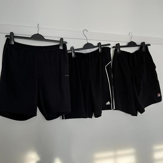 Adidas Men's Shorts - Black - L on Productcaster.