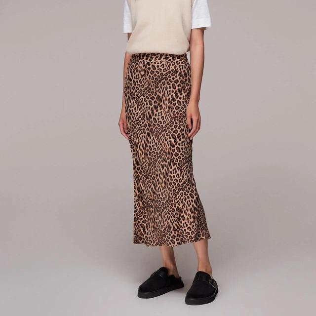 Whistles Women's Maxi Skirt - Brown - UK 18 on Productcaster.