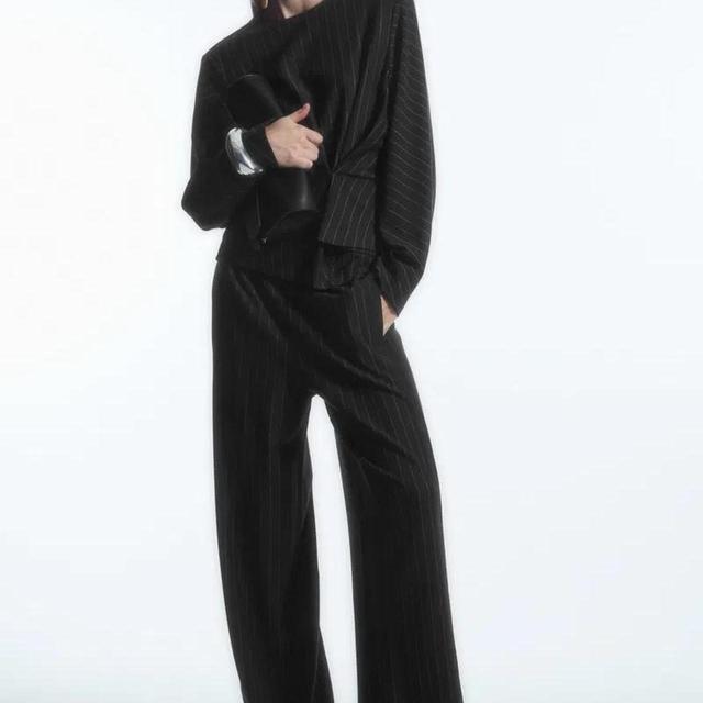 COS Women's Suit - Black/Grey - L on Productcaster.