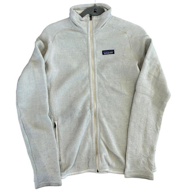 Patagonia Men's Sweatshirt - Cream - S on Productcaster.