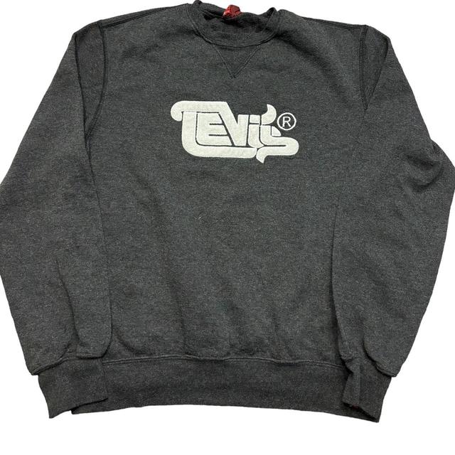 Levi's Men's Sweatshirt - Grey - L on Productcaster.