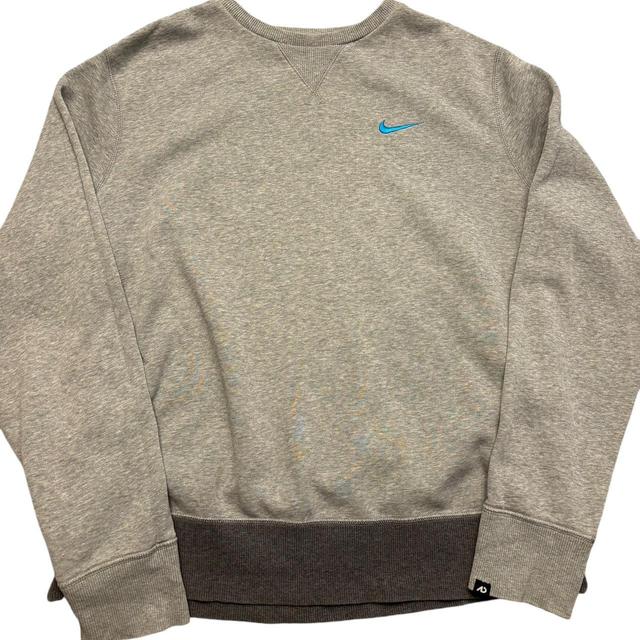 Nike Men's Sweatshirt - Grey - L on Productcaster.