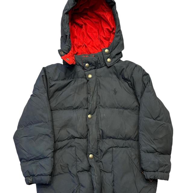 Polo Ralph Lauren Kids' Puffer Jacket - Black/Navy - 4 years on Productcaster.