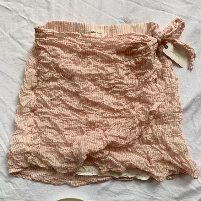 Anthropologie Women's Skirt - Pink - S on Productcaster.