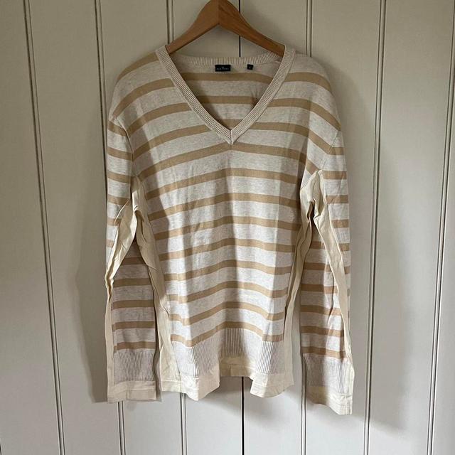 Paul Smith Men's Jumper - Cream - L on Productcaster.