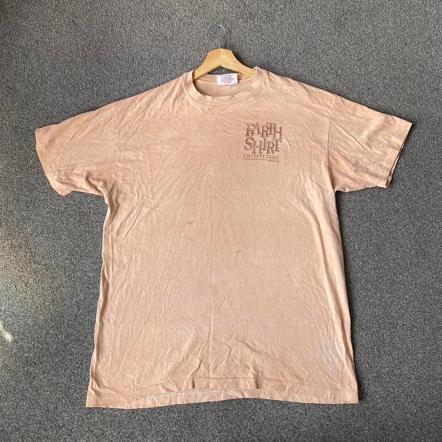 Vintage Men's T-shirt - Tan/Brown - XL on Productcaster.