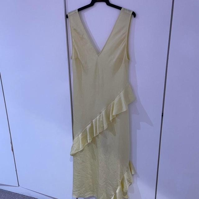 H&M Women's Slip Dress - Yellow - S on Productcaster.